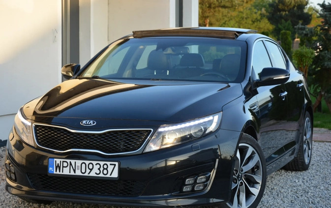 Kia Optima cena 51700 przebieg: 210098, rok produkcji 2014 z Płońsk małe 781